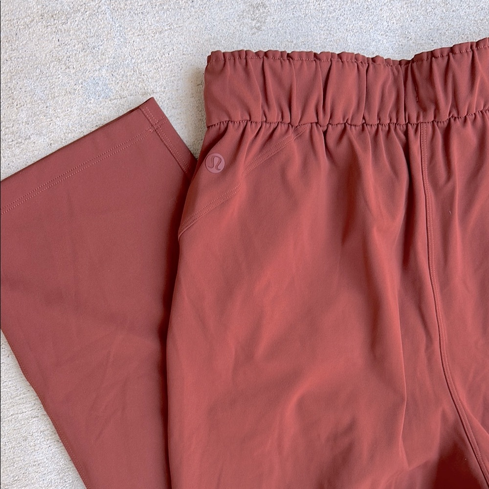 Lululemon Rust Red Drawstring Pants - image 6